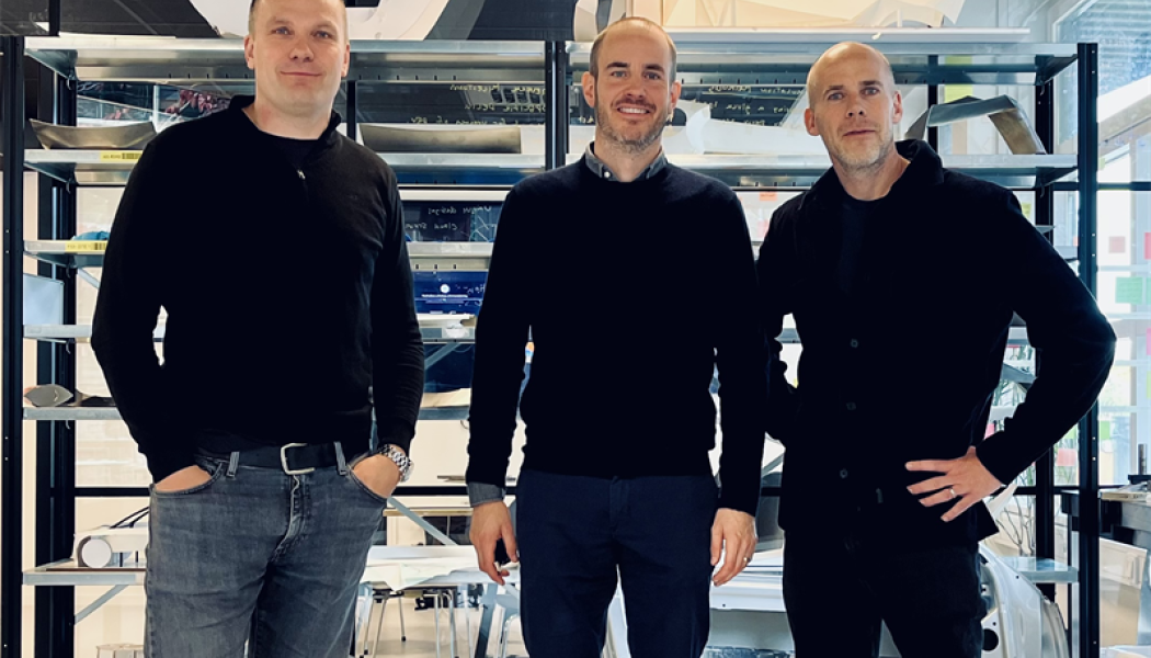 Peter Hedström (CTO/Grundare Ferritico & professor KTH), Claes Holmström (CEO Ferritico) och Jonas Nyvang (CEO/Grundare Stilride). Foto: Stilride