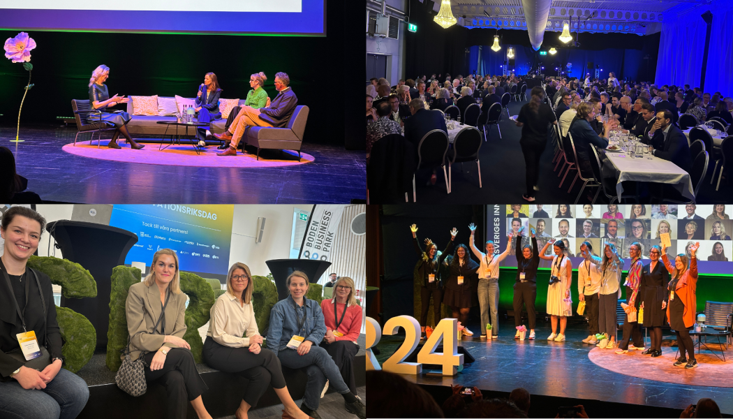 Konferensen Sveriges Innovationsriksdag i Boden pågick i tre dagar. Bildkollage: Skellefteå Science City