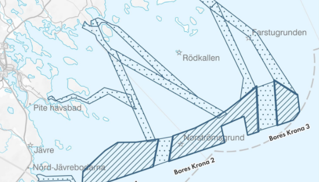 Karta: Svea Vind Offshore
