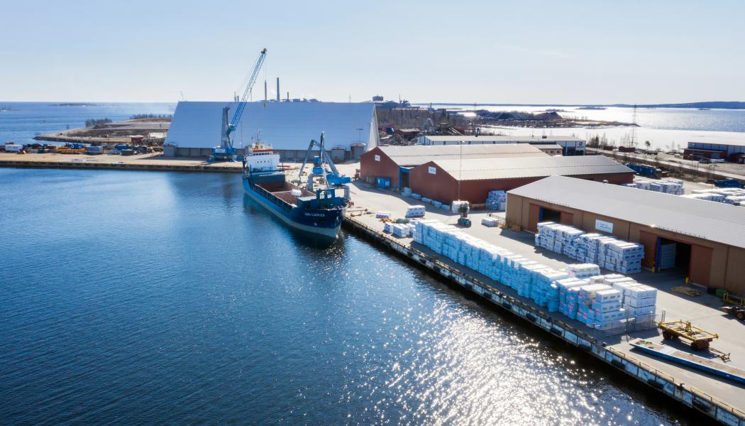93 % av exportbolagen tror på stabil export. Foto: Skellefteå kommun