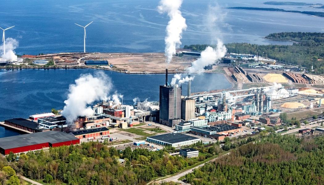 Skutskärs massabruk. Foto: Stora Enso