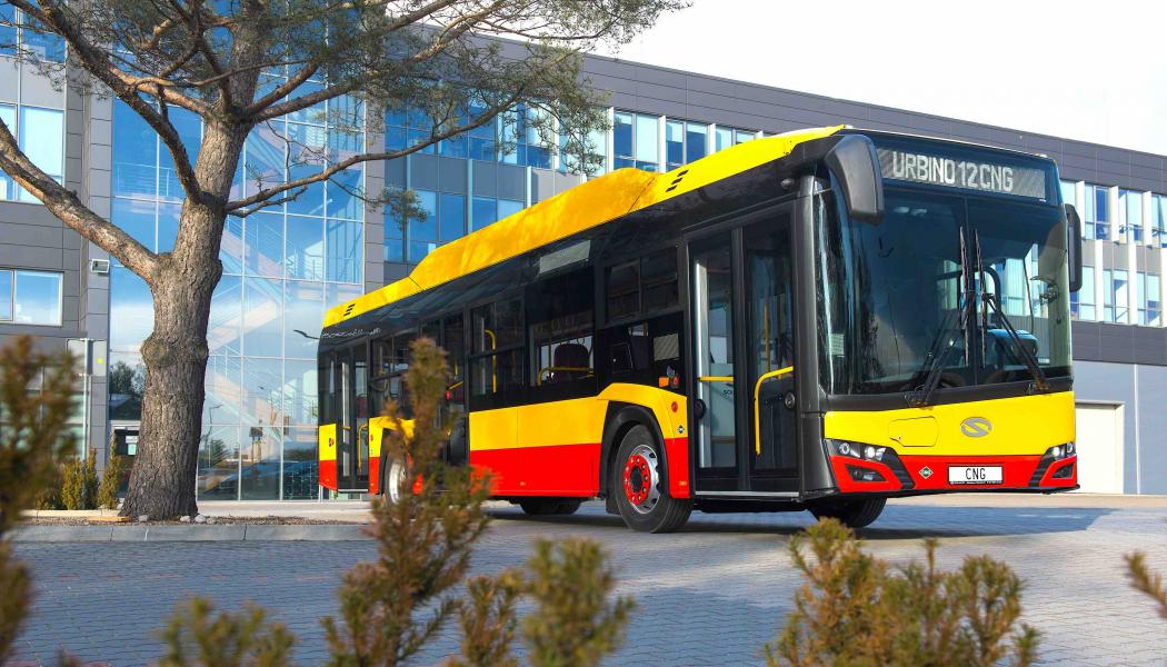 Nyligen sålde SolarisBus 250 Solaris Urbino 12 med CNG-drift till staden Madrid. Pressfoto: ESCARGO FOTO, kredit: Maciej Sznek