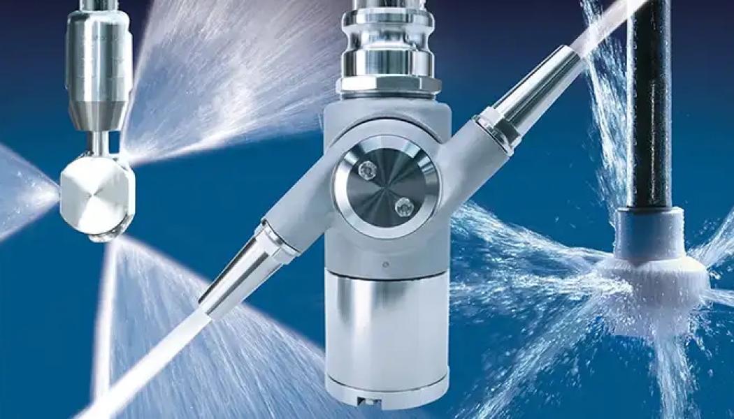 Enligt Spraying Systems ger en fördubbling av trycket endast cirka 40 procent högre rengöringskraft, medan en fördubbling av flödet ger 100 procent ökad effekt. Högre flöde förbättrar dessutom räckvidden, vilket är avgörande i stora tankar. Foto: Spraying Systems