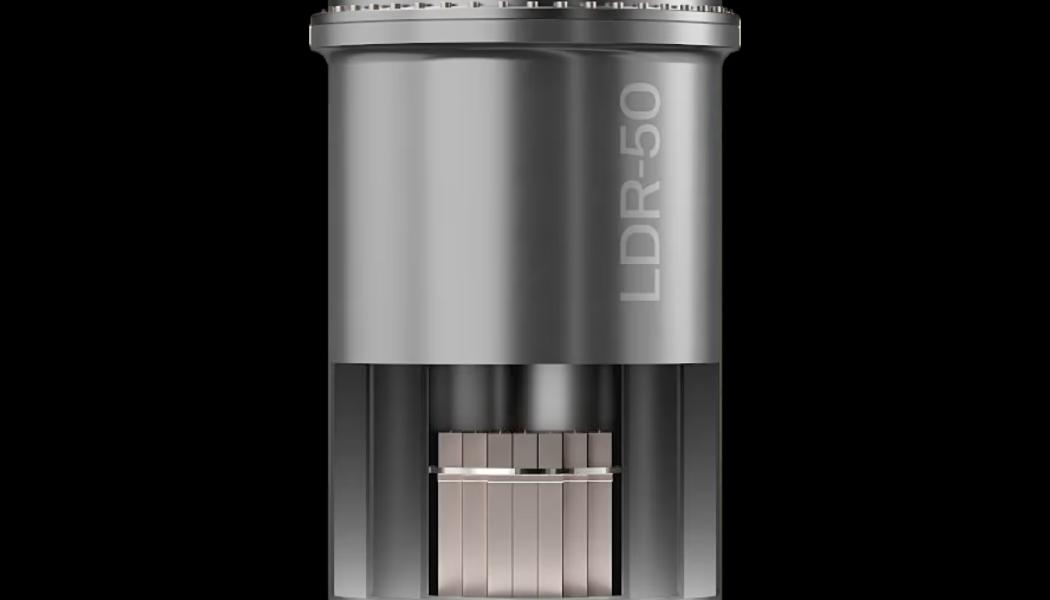 Minikärnreaktor. Klicka på krysset till vänster så du kan se hela SMR-reaktorn. Bild: Steady Energy