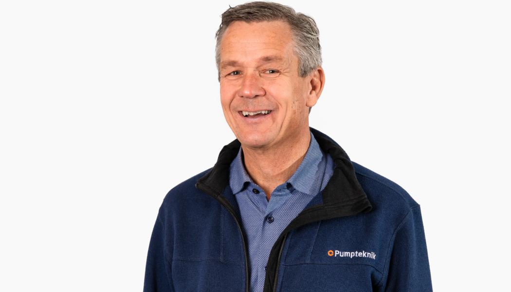 Stefan Ström, vd på Pumpteknik. Foto: Pumpteknik
