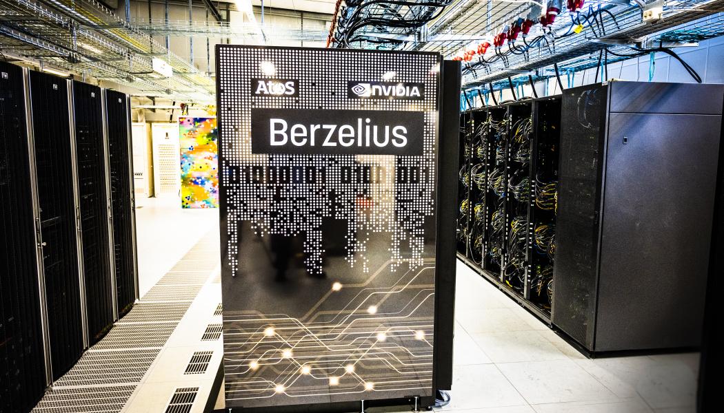 Den nationella AI-superdatorn Berzelius har möjliggjort genombrott inom en rad discipliner.Foto: Thor Balkhed/Linköpings universitet 