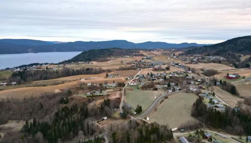 Fensfeltet i södra Norge där Rare Earths Norway har rättigheterna till Europas största kända fyndighet av sällsynta jordartsmetaller. Utvinningen väntas ge thorium som biprodukt. Foto: Rare Earths Norway.