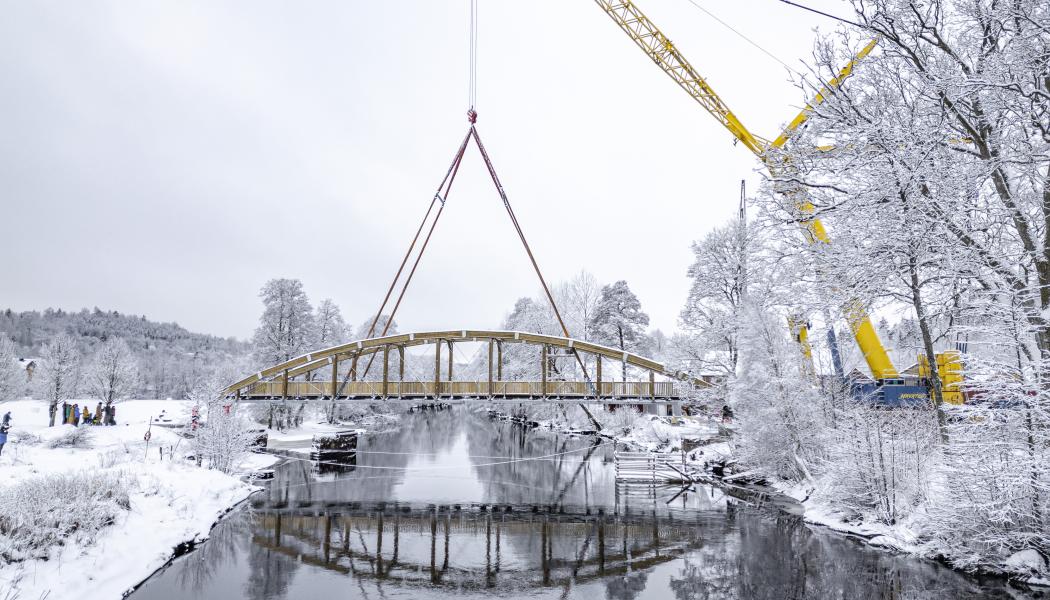 Träbron i Uddebo Foto: Per Pixel Petersson​
