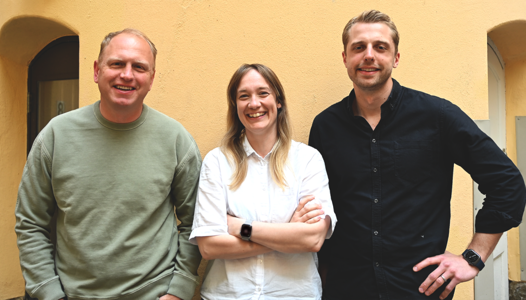 Henrik Henriksson, Ida Westberg och Bror Styren. Foto: H2GS