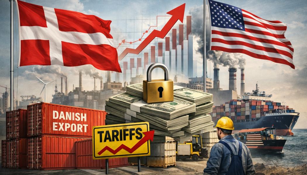 Enligt Dansk Erhverv understryker utvecklingen behovet av en samordnad europeisk strategi gentemot USA, för att minska risken för att enskilda medlemsländer drabbas oproportionerligt hårt av amerikansk handelspolitik.  Illustration, ej fotografi- AI-genererat innehåll, Copyright, Conventus