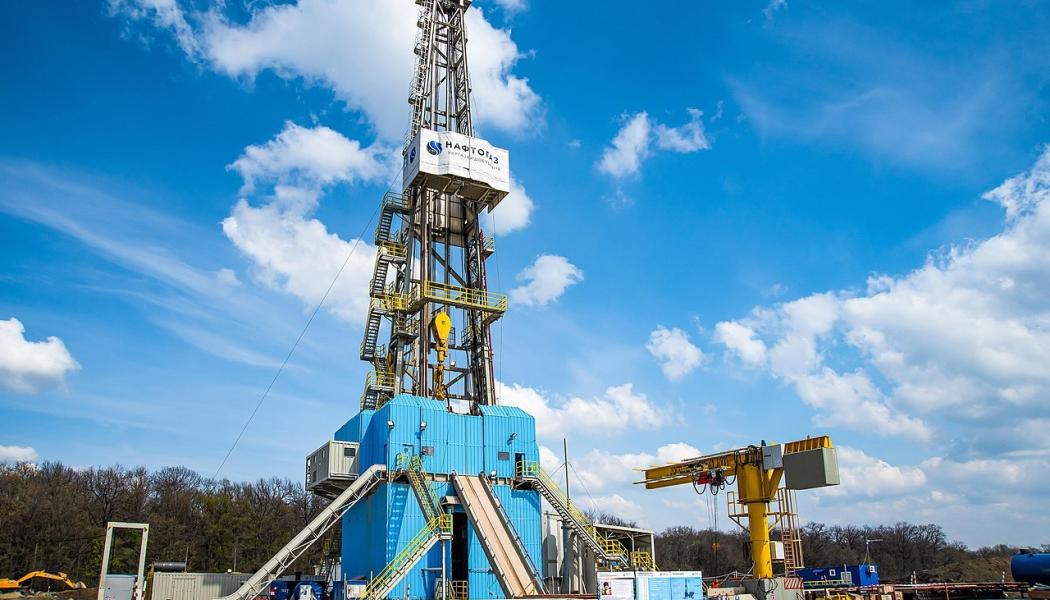 Borrigg från Naftogaz, Ukraina. Foto: Wikipedia Common, kredit: Creative Commons Attribution 4.0 International