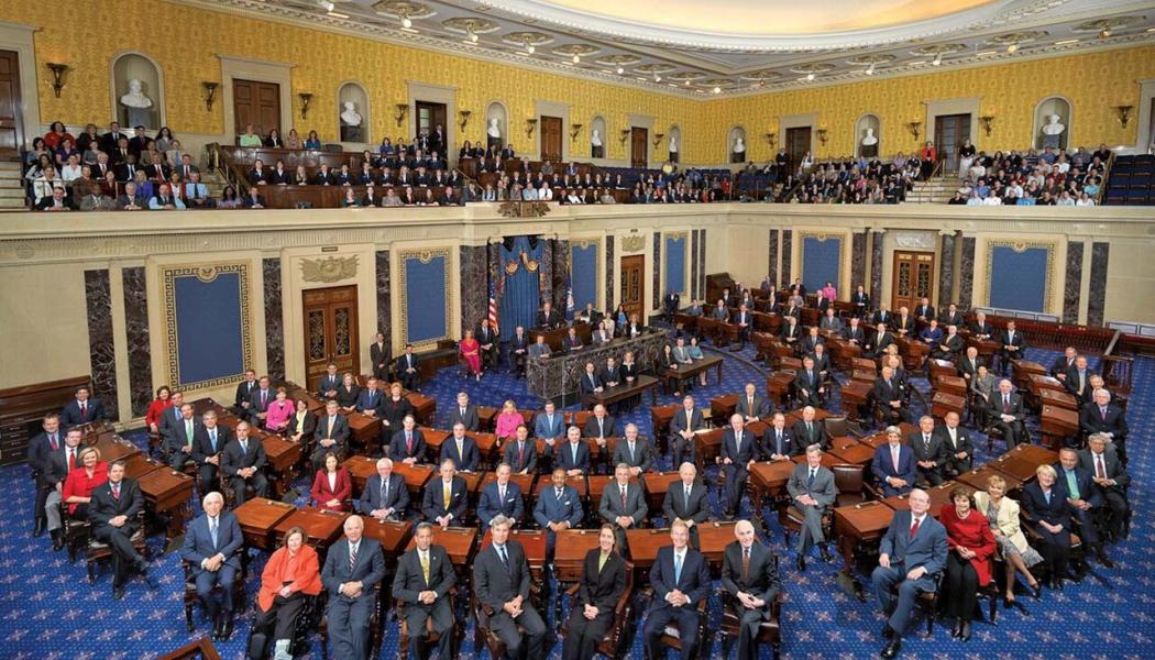 USA:s Senat. Det är denna anrika institution som beslutar om Trumps 