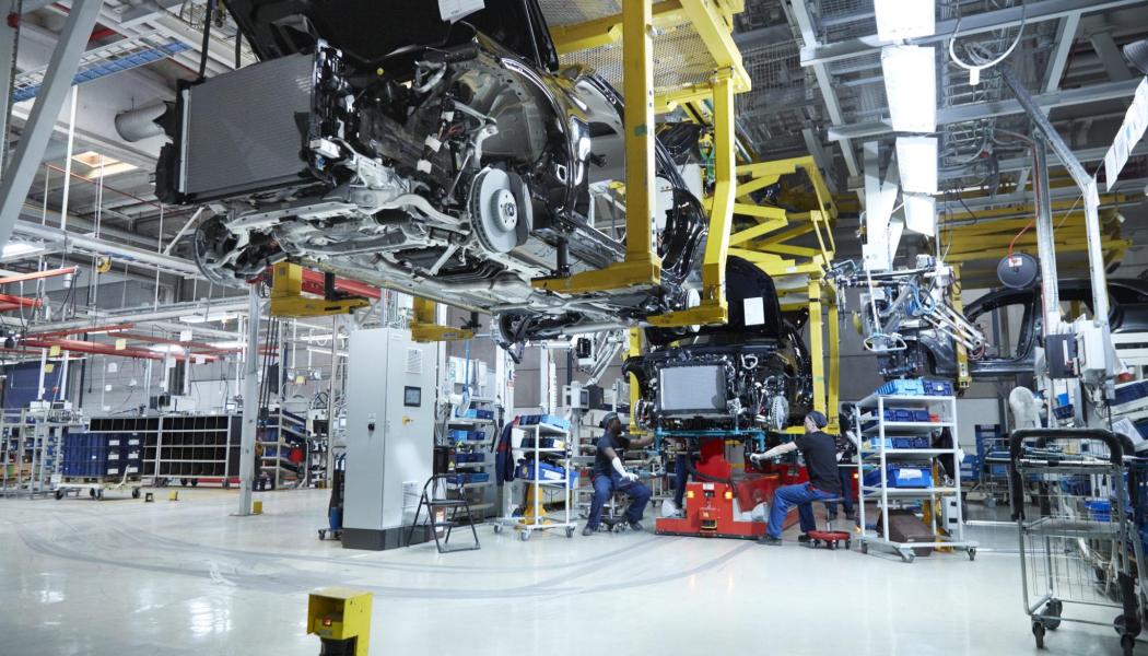 Valmets bilfabrik i Finland. Symbolbild. Foto: Valmet Automotive