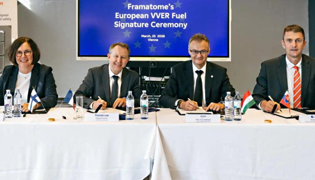 Avtalet speglar en långsiktig ambition om innovation och stabilitet i leveranskedjan för kärnbränsle.  Foto: Martin Jordan/Fortum