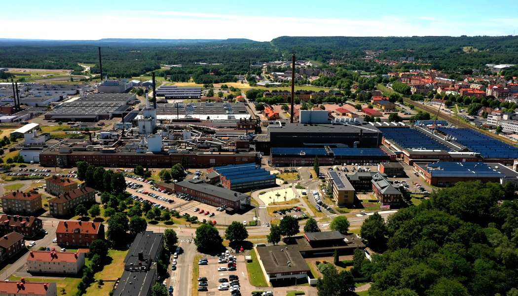 Volvos motorfabrik i Skövde. Foto: Volvo
