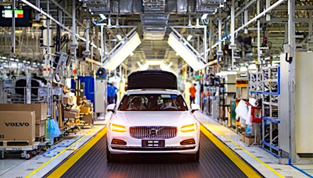 Volvo Cars fabrik i Kina. Foto: Volvo Cars