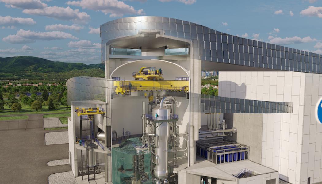 USA:s kärnkraftsjätte Westinghouse kommer att bygga fyra SMR-enheter med sin AP300-design i nordöstra England. Bild: Med tillstånd av Westinghouse