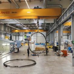 SKF har investerat 34 miljoner euro i fabriken som ligger strax norr om staden Tours. Här tillverkar SKF sedan tidigare 60 miljoner kullager om året. Foto: SKF