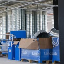 Lindab tillverkar produkter för bygg- och ventilationssektorn. Foto: Lindab