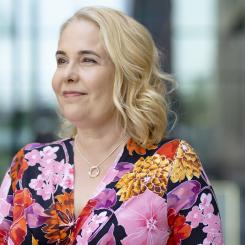 Pia Aaltonen-Forsell har tidigare varit ekonomichef på Outokumpu, en världsledande producent av hållbart rostfritt stål, sedan 2019. Foto: Northwolt.