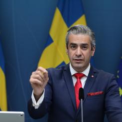 Ali Lorestani/TT: Energiminister Khashayar Farmanbar. Arkivbild.