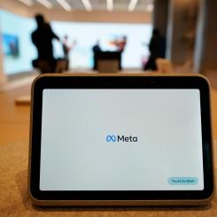 Eric Risberg/AP-TT: Facebook-ägaren Metas aktie gick mot strömmen på New York-börsen. Arkivbild.