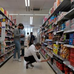 Frank Augstein AP/TT: En ny laddning ovanligt höga inflationssiffror från USA. Arkivbild