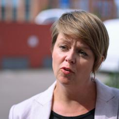 Johan Nilsson/TT: Malmös finanskommunalråd Katrin Stjernfeldt Jammeh (S). Arkivbild.