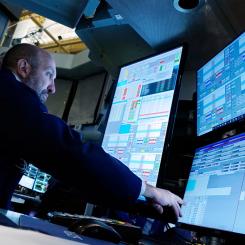 Richard Drew/AP-TT: Tekniktunga Nasdaq-indexet steg över 4 procent. Arkivbild.