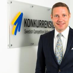 Andreas Eklund/Konkurrensverket/TT: Rikard Jermsten, generaldirektör på Konkurrensverket, säger att det är en "allvarlig överträdelse" att dela upp marknaden mellan sig. Arkivbild.