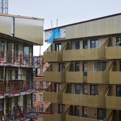 Fredrik Persson/TT: Mörka moln över bostadsmarknaden. Arkivbild.