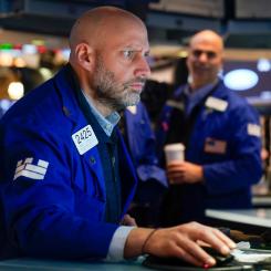 Seth Wenig/AP/TT: Investerarna på Wall Street hade ingen rolig fredag. Arkivbild.