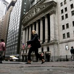 Peter Morgan: Det var lugnt på Wall Street på onsdagen. Arkivbild.