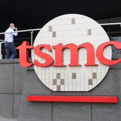 Chiang Ying-ying AP/TT: TSMC är ett Taiwans största företag och ledande inom halvledarbranschen. Arkivbild.