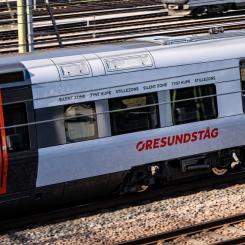 Johan Nilsson/TT: Öresundstågen var hotade av strejk. Arkivbild.