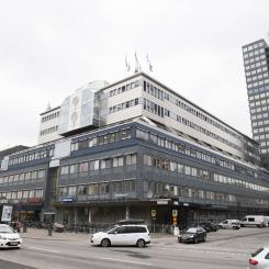 Henrik Montgomery/TT: Tidningshuset i Marieberg med DN-skrapan. Arkivbild.