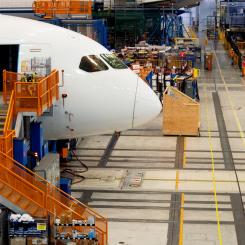 Gavin McIntyre AP/TT: Flygplanstillverkaren Boeing, med huvudkontor i Arlington, Virginia, USA, räknar med en global flygplansförsäljning för omkring 85|000 miljarder kronor på 20 år. Arkivbild