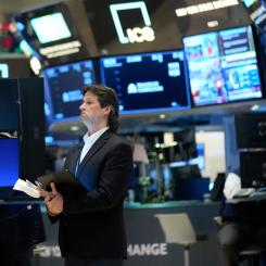 Seth Wenig/AP/TT: New York-börsen har stängt för dagen. Arkivbild.