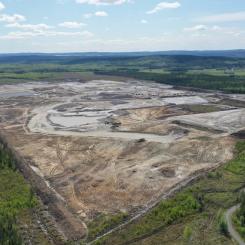 Foto: H2 Green Steel: Här ska fabriken ligga så småningom. 2025