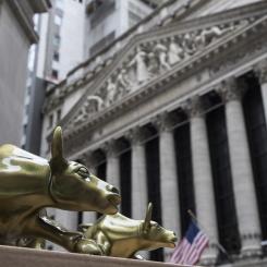 Mary Altaffer/AP/TT: Handeln på Wall Street levererar gröna siffror för fjärde dagen i rad. Arkivbild.