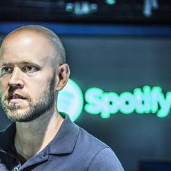 Lars Pehrson/SvD/TT: Spotifys medgrundare och vd Daniel Ek. Arkivbild.