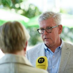 Henrik Gustafsson Nicander / TT: Ericssons vd Börje Ekholm. Arkivbild.