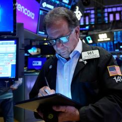 Richard Drew/AP/TT: Breda S&P500-index steg 1,9 procent under handelsveckan. Arkivbild.