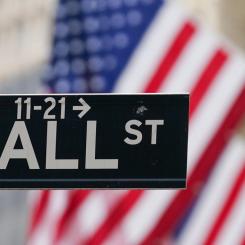 Seth Wenig/AP/TT: Nedåt på Wall Street. Arkivbild.