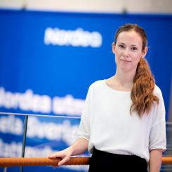 Pontus Lundahl/TT: Susanne Spector, chefsanalytiker på Nordea. Arkivbild.