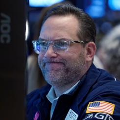 Richard Drew/AP/TT: Handeln på New York-börsen återupptog farten igen på torsdagen.