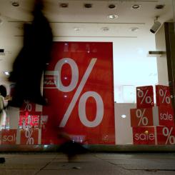 Michael Sohn AP/TT: Inflationen i Tyskland viker ned mot inflationsmålet. Arkivbild