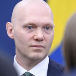Samuel Steén/TT: Finansmarknadsminister Niklas Wykman (M). Arkivbild.
