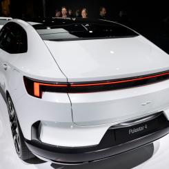 Pontus Lundahl/TT: Volvo Cars styrelse föreslår att 62,7 procent av innehavet i elbilsbolaget Polestar ska delas ut till Volvo Cars aktieägare. Arkivbild.