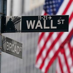 Seth Wenig/AP/TT: Det var små kursrörelser på börsen i New York på måndagen. Arkivbild.